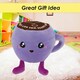 image 8 of Cappuccino Soft Toy Cute Plushie Huggable Cuddly Stuffed Toy 13cm Lilac