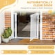 image 4 of PawHut Pressure Fit Safety Gate for Stairs w/ Auto Close 75-82 cm - White