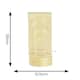 image 3 of ValueLights Elsa Pair of Natural Bamboo Shade Wooden Table Lamps with LED Bulbs