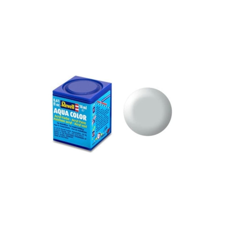 image 1 of Revell Aqua 371 Light Grey Silk 18Ml