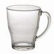image 3 of Duralex Cosy Glass Latte Coffee Mugs - 350ml Cups - Pack of 6 Clear