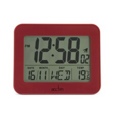 Acctim Otto Superbrite® Digital Bedside Alarm Clock Red | Spice