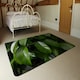 image 3 of Closeup of beautiful glossy green leaves (Rug) Green | S