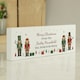 image 2 of Personalised Christmas Nutcracker Wooden Mantel Decoration