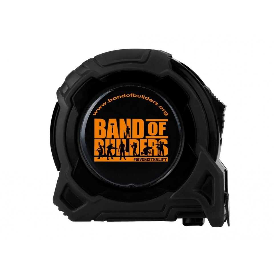 Band Of Builders Band Of Builders Tape Measure - Multi Colour - 8m/26ft (Width 25mm)