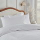 image 2 of Wylder Georgia Heat Pressed Double Duvet Cover Set White | Double