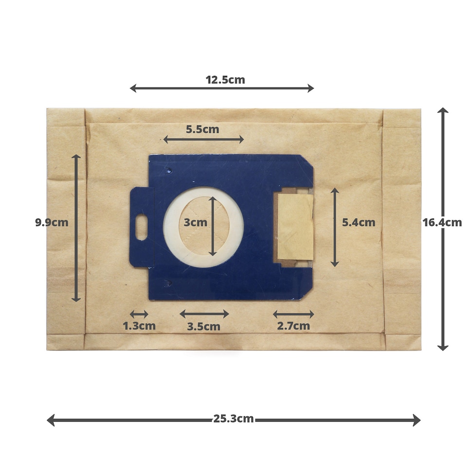 image 1 of Reliapart Dust Bags for Wertheim 9000844804 Pack of 5 TO6510 TO6530 TO6600 TO6630