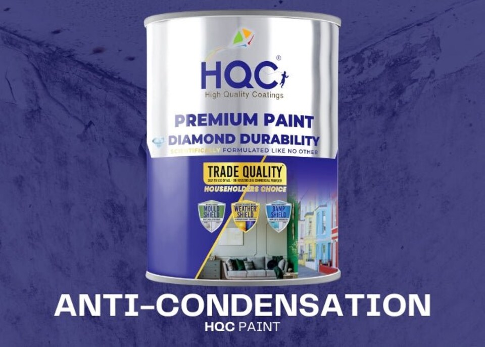 image 1 of HQC Anti Condensation Insulating Paint - Stops Condensation & Insulates Interior Walls & Ceilings - Baby Pink - 2.5L