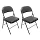 image 1 of Royalford Heavy Duty Folding Padded Chair, Pack of 2