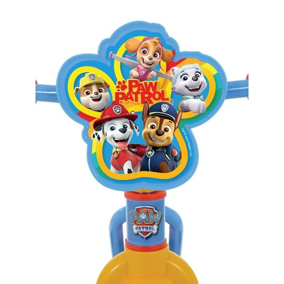 image 1 of Paw Patrol Childrens/Kids 2 In 1 Training Bike - Blue/Red/Yellow - One Size