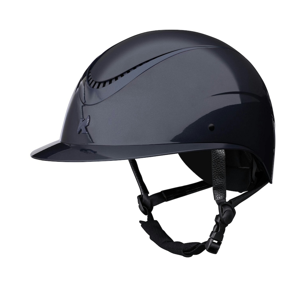 image 1 of Karben Unisex Adult Alina Ellipse Riding Hat - Navy - 58cm - 60cm Blue | 58cm - 60cm