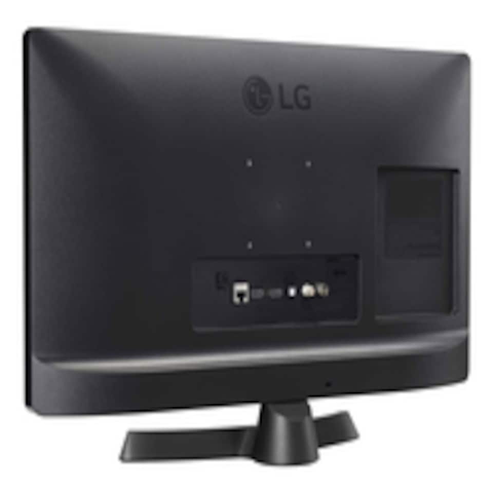 image 1 of 24" LG TV Monitor, HD LED display, webOS, 2 x 5W Stereo Speakers, Black | Black | Black, Grey | 59.9 cm (23.6")