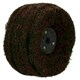 image 4 of Coarse Medium Fine Abrasive Scotch Mops Rust Paint Remover Polish 4" x 6 Row