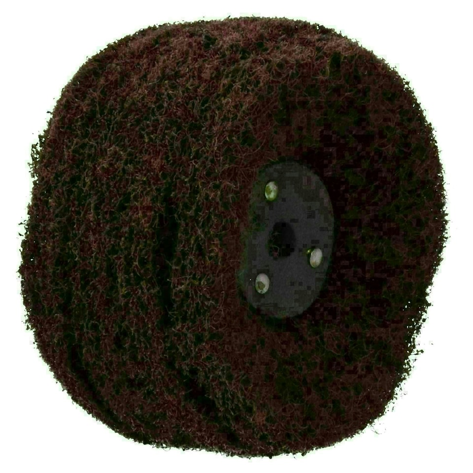 image 1 of Coarse Medium Fine Abrasive Scotch Mops Rust Paint Remover Polish 4" x 6 Row