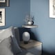 image 4 of Wooden Wall Mounted Floating Corner Shelf - Set of 3 | Grey | 3