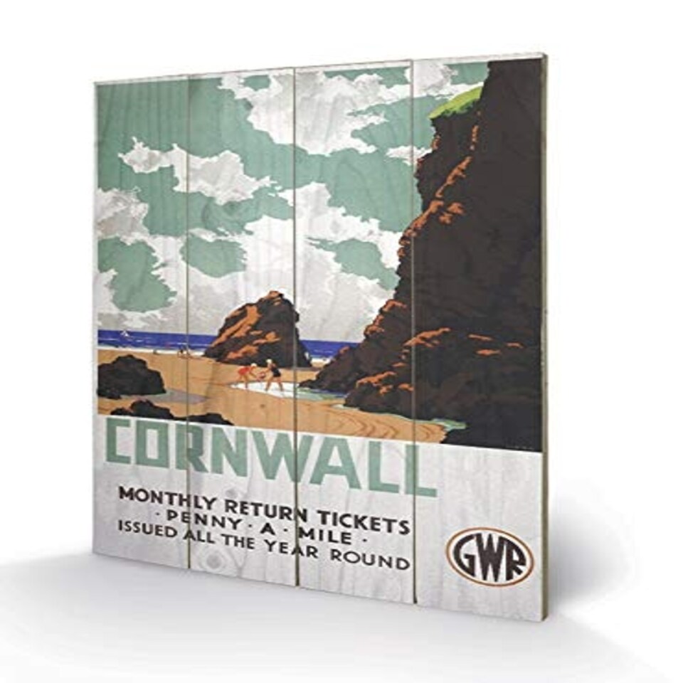 CORNWALL (PENNY A MILE) SMALL WOOD - WOOD PANEL