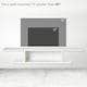 image 6 of HOMCOM Floating TV Unit Stand for TVs up to 40 , Wall Mounted Media Console with Storage Shelf, Entertainment Center, White