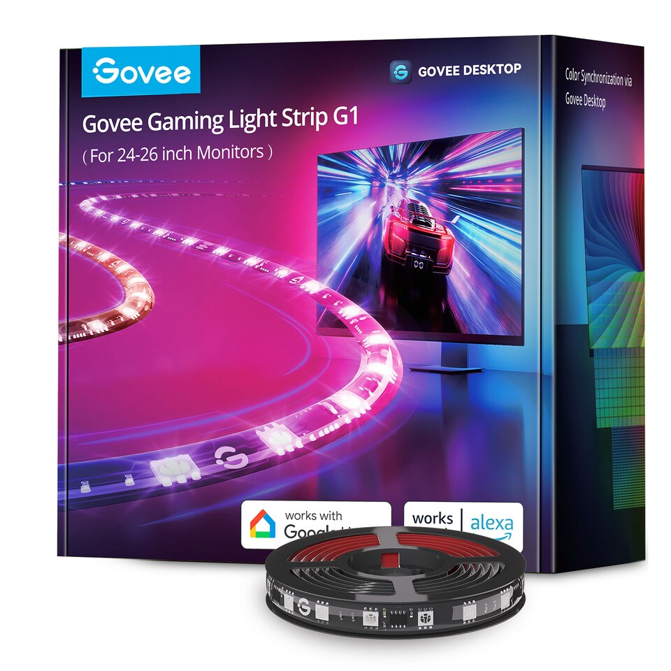 image 1 of GOVEE PC STRIP LIGHT - 27-24 INCH PC