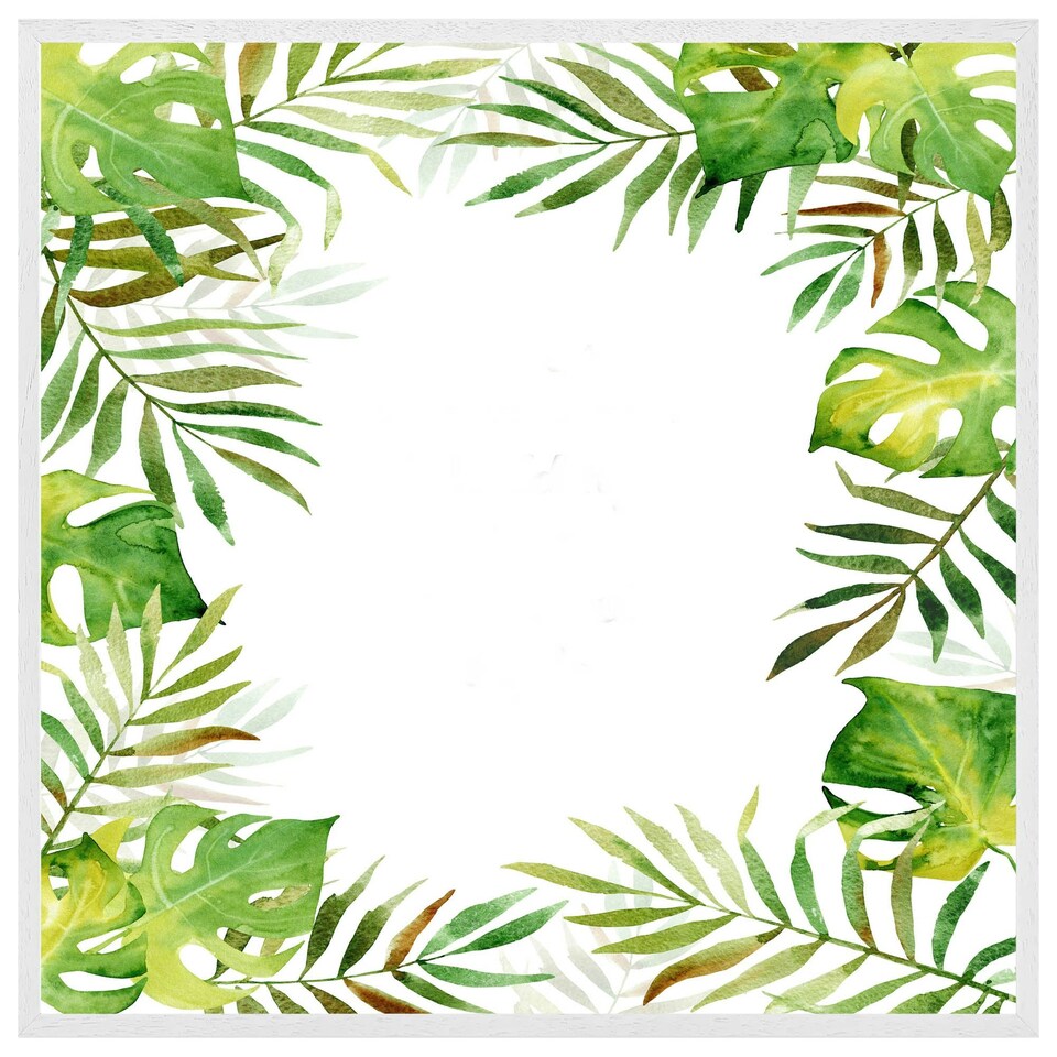image 1 of Botanical (Picture Frame) White | S
