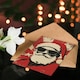 image 4 of Pop Art Santa Claus With Sunglasses Blank For Him Or Her Art Xmas Festive Christmas Card