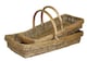 image 2 of Large Kew Garden Trug Basket | Brown | Brown | Large