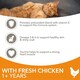 image 4 of IAMS Complete Dry Cat Food for Adult 1+ Cats with Chicken 10 kg