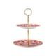 image 1 of Maxwell & Williams Cake Stand Pink Ceramic Tiered
