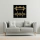 image 2 of Art Deco Retro (Canvas Print) 90 x 90 x 4cm