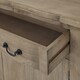 image 3 of Copgrove Collection 1 Drawer 2 Door Sideboard - Wood - L40 x W120 x H90 cm - Brown Brown