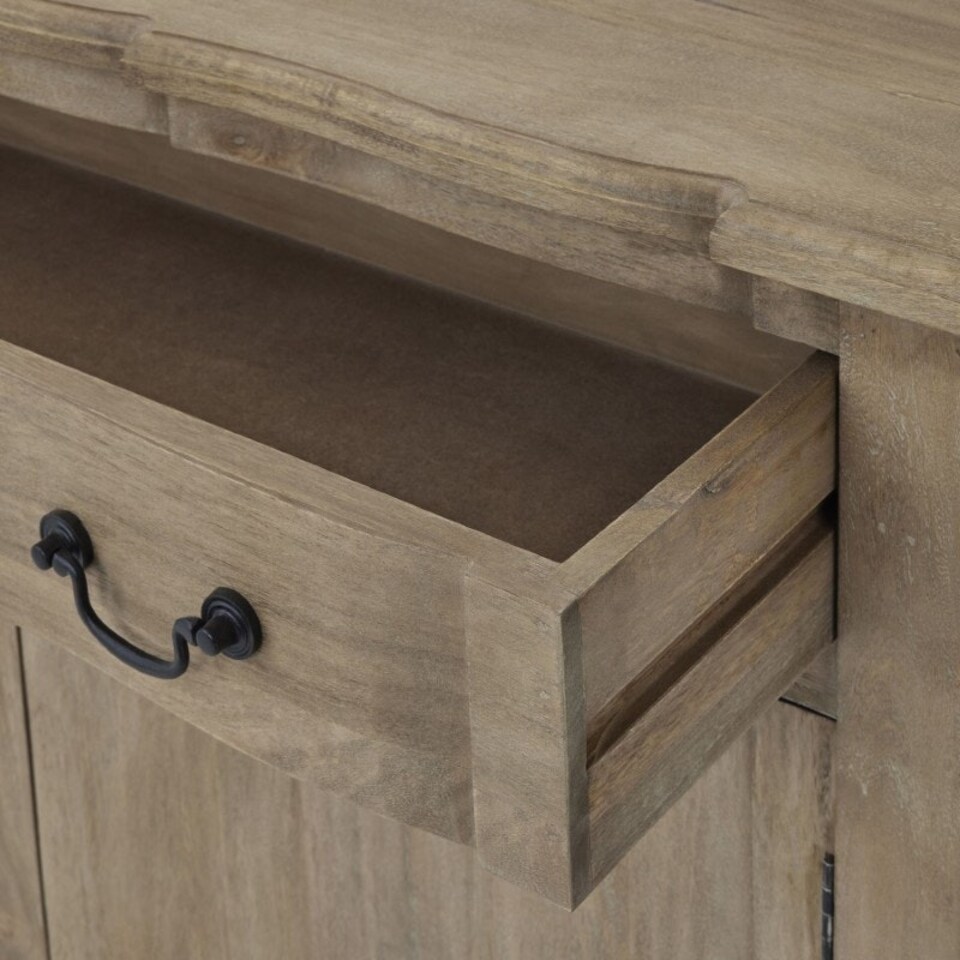 image 1 of Copgrove Collection 1 Drawer 2 Door Sideboard - Wood - L40 x W120 x H90 cm - Brown Brown