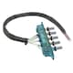 image 4 of SPARES2GO Universal 5 Button Control Selector Switch for Cooker Hood Extractor Fan Vent + Connector Cable