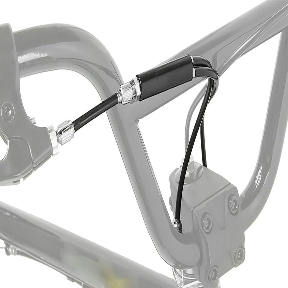 image 1 of AWE BMX/Dirt Bike Gyro Rear Brake Cable Wires Set, Upper/Lower 520mm/1200mm
