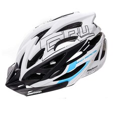 Meteor Cycle Helmet Gruver MTB Bike Skateboard Scooter Safety Gear White | White | L