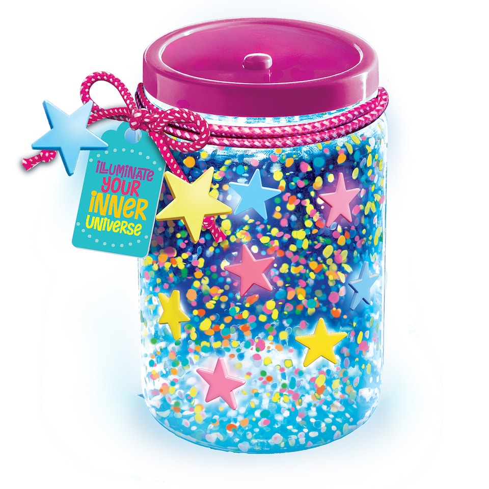 image 1 of KidzMaker - Galaxy Glow Jar