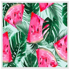 Watermelon (Picture Frame) White | XL