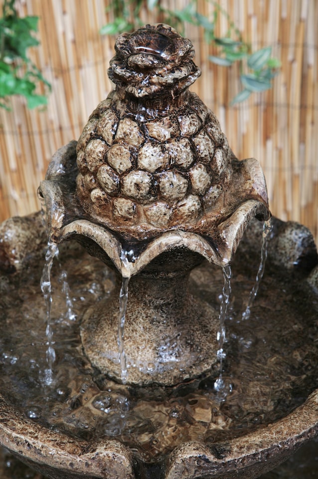 image 1 of Jata 2-Tier Water Fountain 93cm
