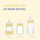 image 5 of MAM Size 3 Bottle Teats with SkinSoft Silicone Suitable for 4 Plus Months Pack of 4 | Multi