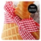 image 4 of Red Riding Hood Costume - Dress, Cape, Tights & Wolf in Basket Red | XL