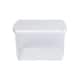 image 3 of Wham Clip 5x 25.5L Square Plastic Storage Boxes with Clip Lock Lids. Ideal for Home, Office, Toys & More - Clear/Clear | Clear | 5