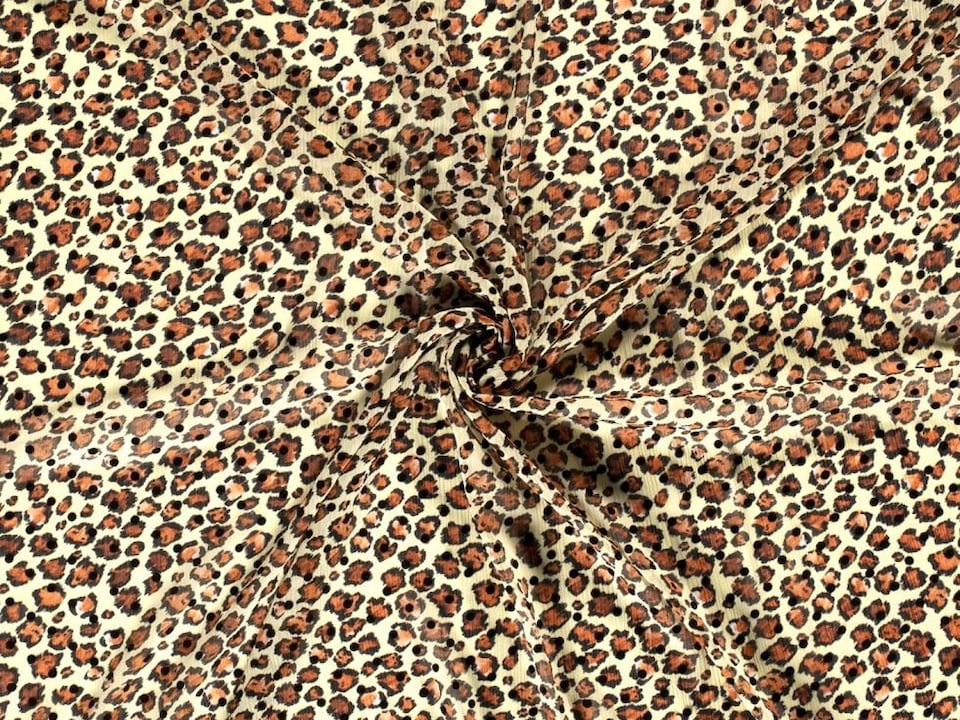 Gold Sheer Chiffon Fabric for Dressmaking, 142cm / 55" Wide - per metre