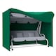 image 6 of Outsunny 3 Seater Garden Swing Cover, Windproof and Anti-UV Black
