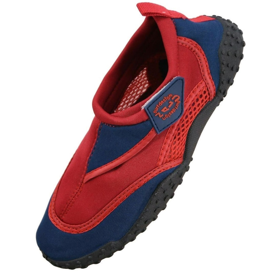 image 1 of GEEZY Unisex Red Neoprene Slip On Aqua Shoes