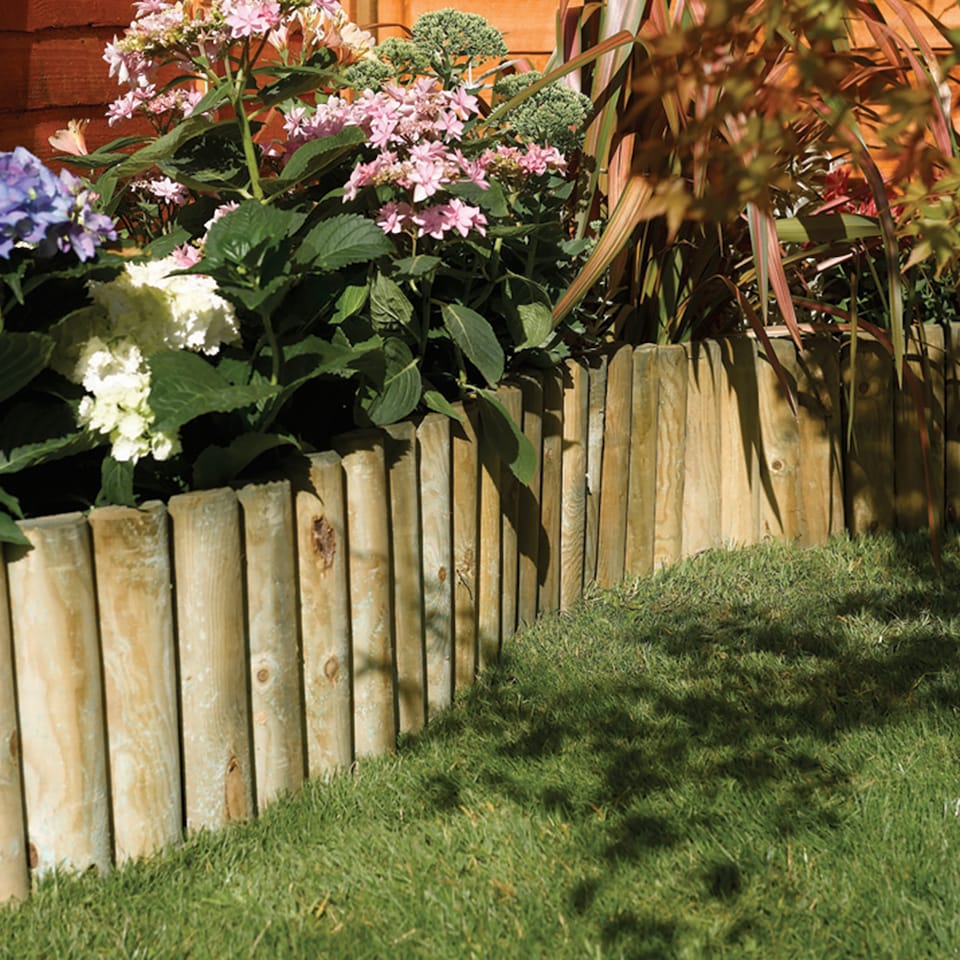 image 1 of Rowlinson 6" Easy Fix Spiked Log Roll - Pack of 4