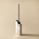 image 2 of Cosmic Dual Toilet Brush Holder with Durable Silicone for Bathroom, Light Grey
