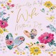 image 1 of Words 'n' Wishes Mother's Day Card to my Wife on Mother's Day, 23.5 x 16.5 cms, Multi-coloured
