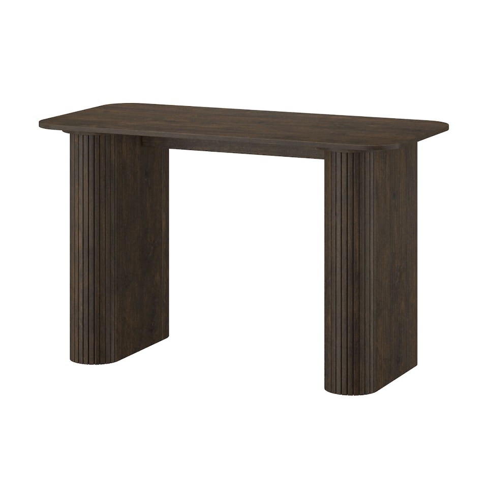 image 1 of Monroe Wooden Compact Desk Computer PC Laptop Table Workstation Office