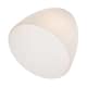 image 5 of Stylish Pair of Frosted White Glass Shades with Classic Shape for E14 and E27 | White | White | 1