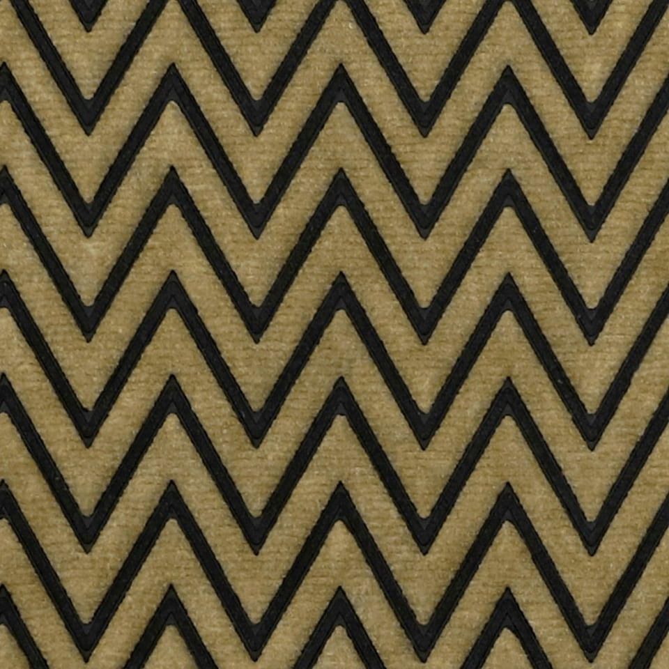 image 1 of JVL Vienna Scraper Doormat 40x60cm, Zigzag