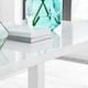 image 4 of Furniturebox Pivero White High Gloss Dining Table