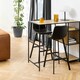 image 5 of I_Oregon Bar Chair in Black One Supplied